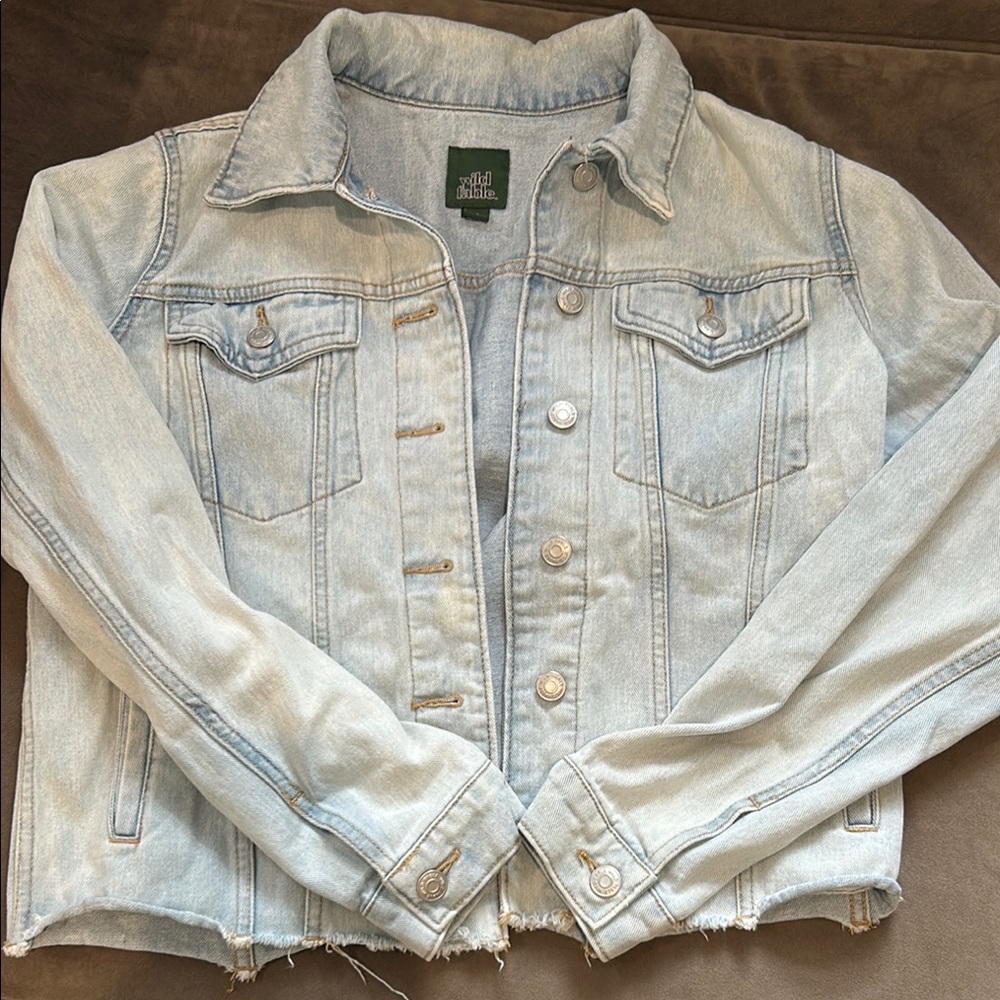 Light Blue Denim Jacket size XS